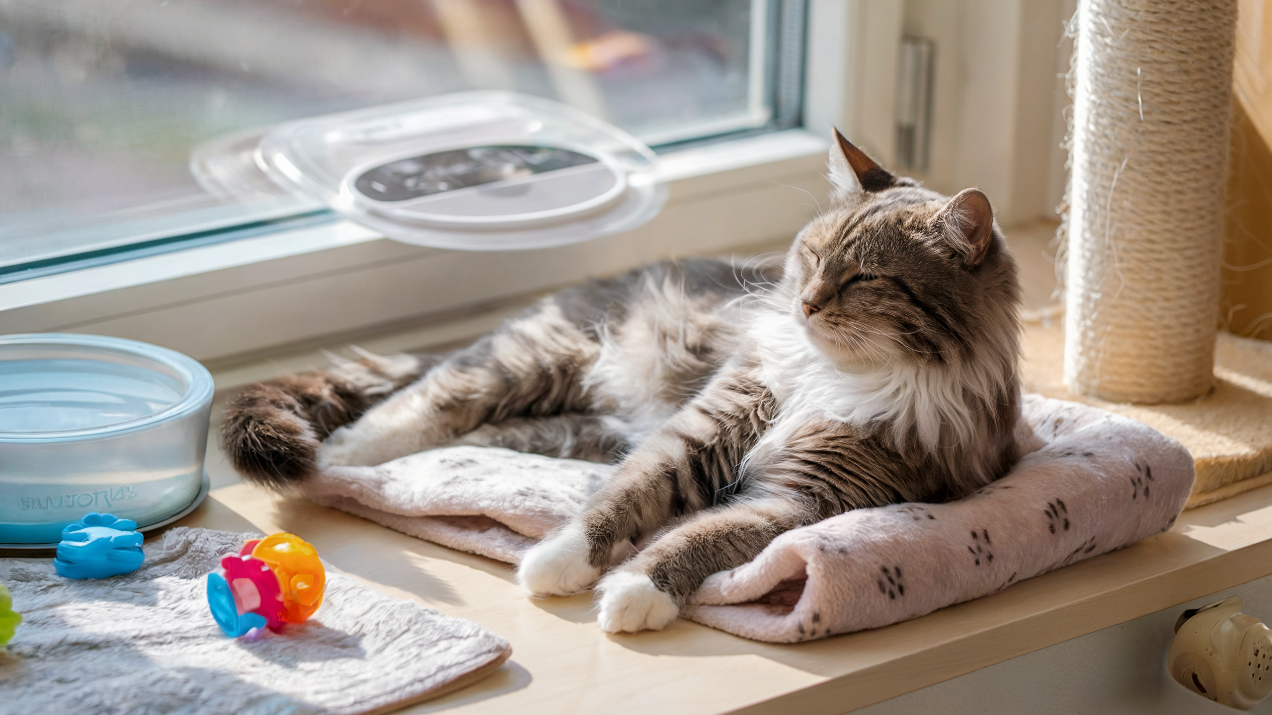 How long is it responsible to leave your cat alone?