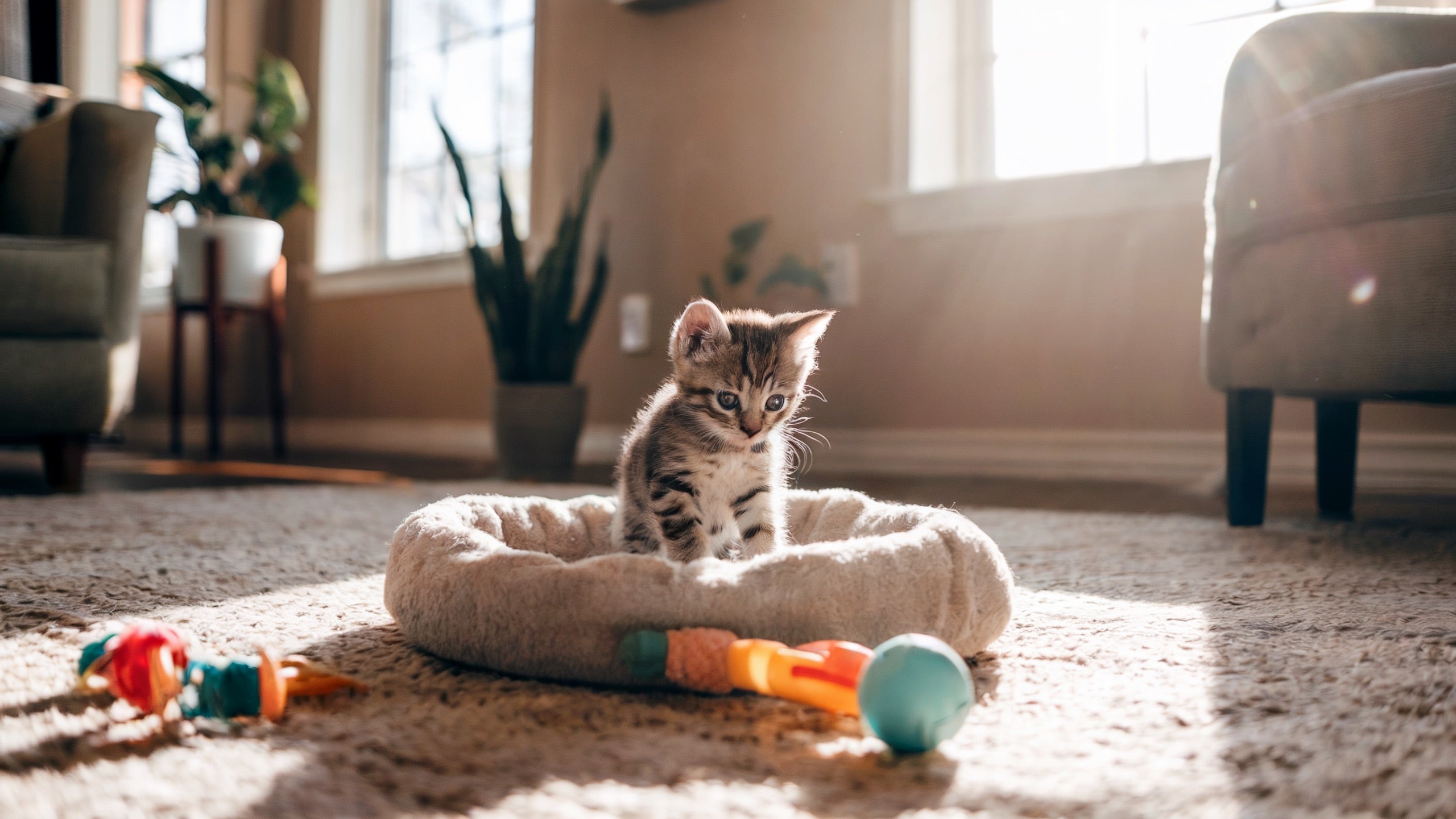 How do you raise a kitten into a confident cat?