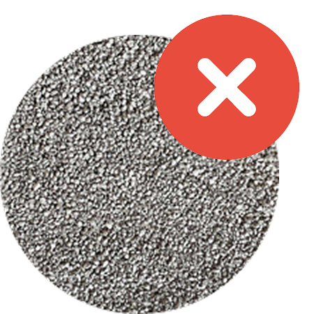 Fine clumping cat litter