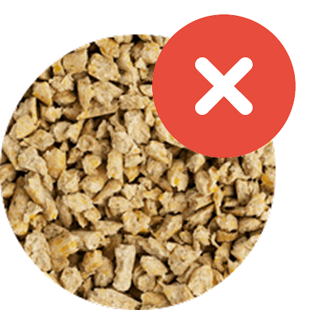 Biodegradable cat litter that disintegrates too quickly