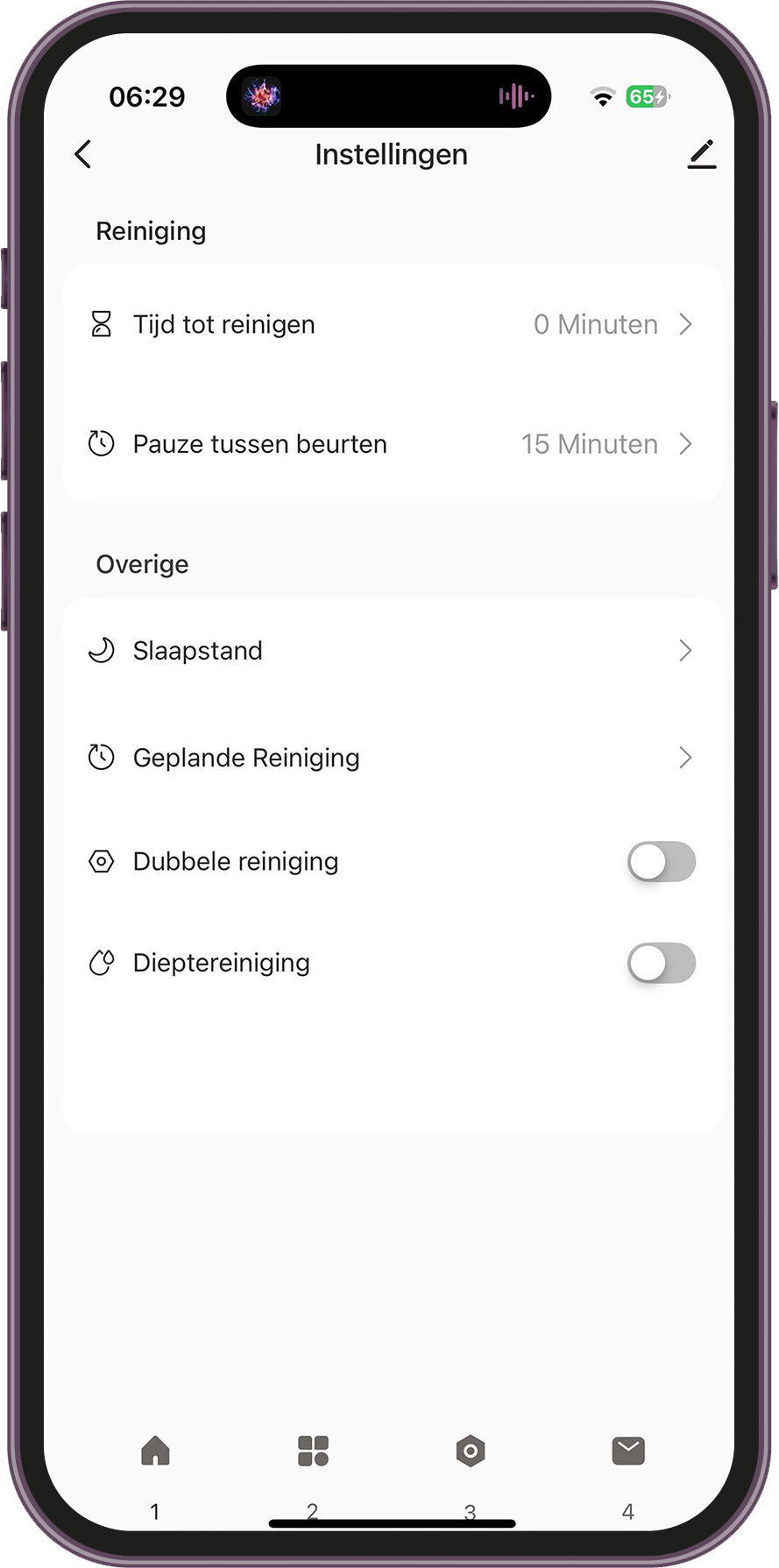 Change your settings